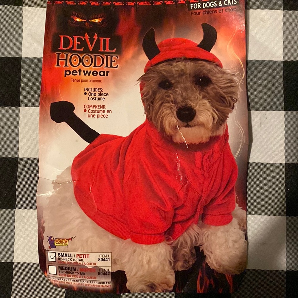 Halloween pet costume